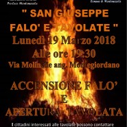 FALO’ E TAVOLATA DI SAN GIUSEPPE